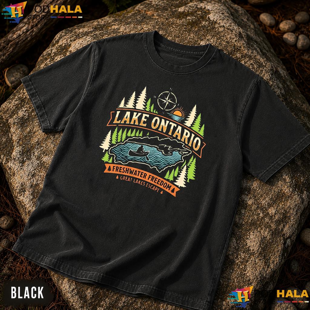 Freshwater Freedom Lake Ontario Comfort Colors Shirt Classic Adventure Freshwater Freedom Lake Ontario Comfort Colors Shirt Classic Adventure