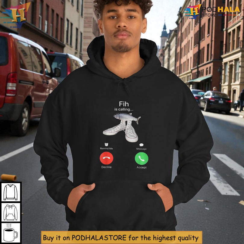Funny Casual Slogan Tee Designed With Fih Shirt Meme Inspired Graphic Style