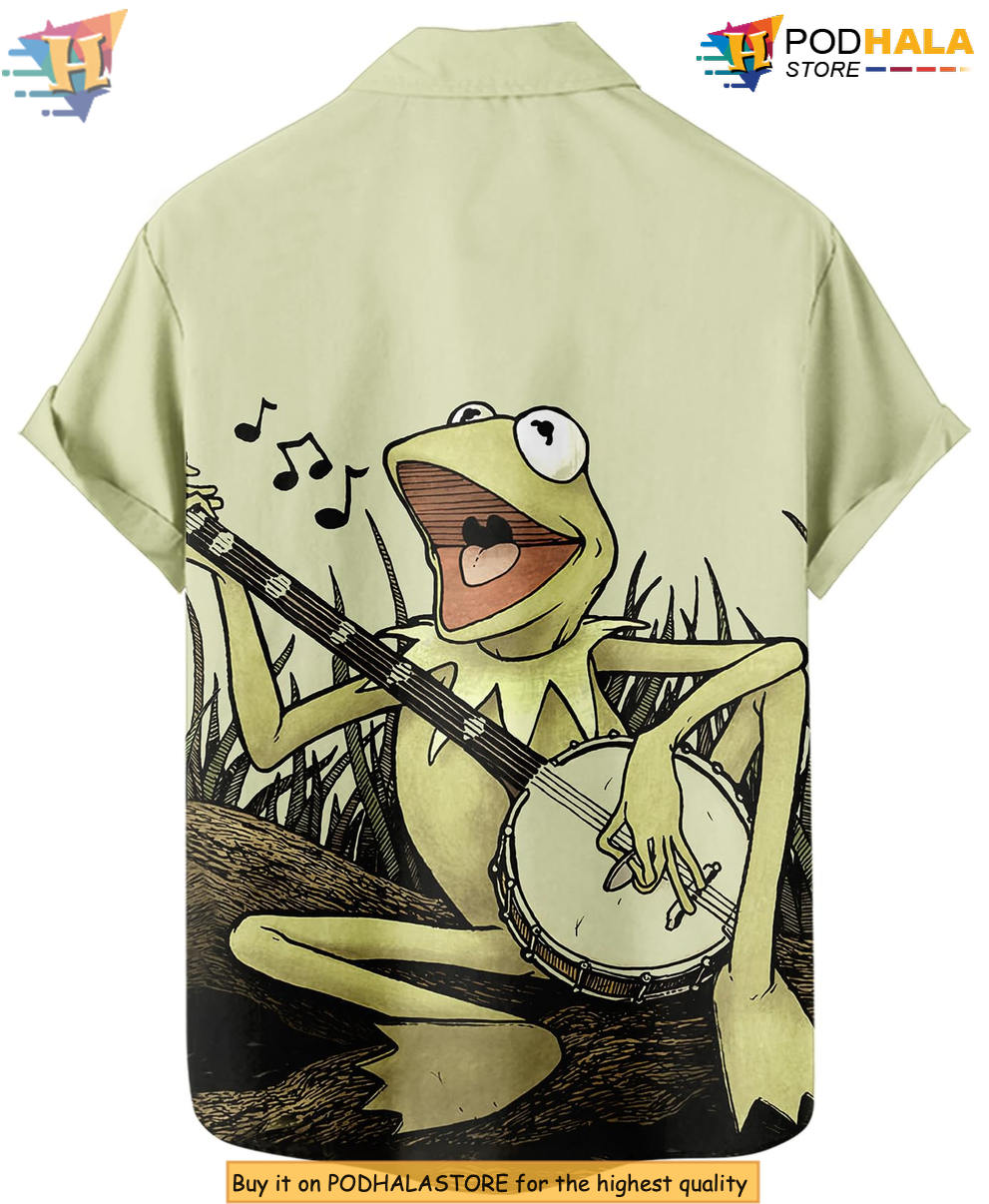 Funny Frog Beach Hawaiian Shirt 2026 Printed Casual Summer Party Fan Apparel
