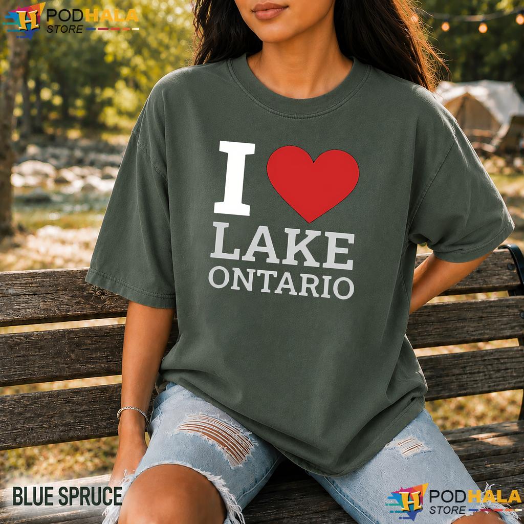 Funny Love Lake Ontario Comfort Colors Shirt Heart Graphic Apparel Funny Love Lake Ontario Comfort Colors Shirt Heart Graphic Apparel