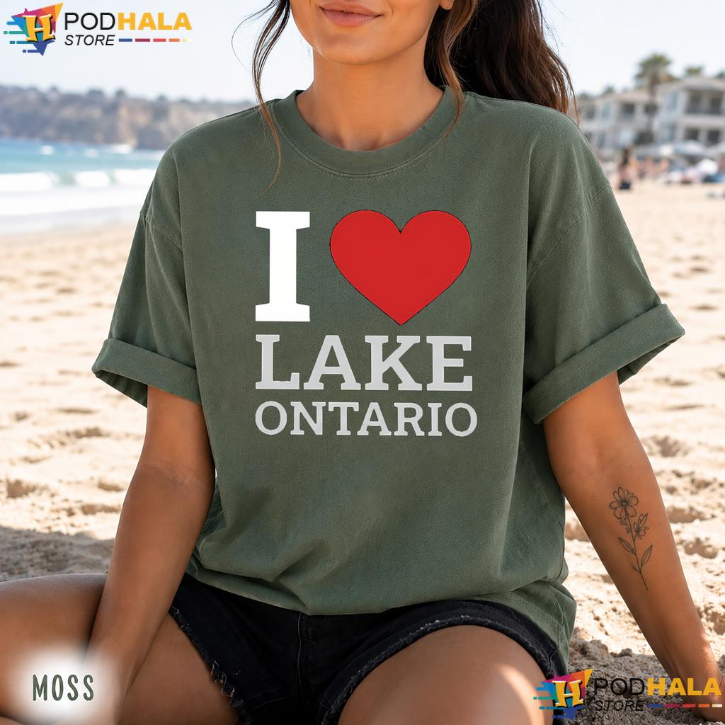 Funny Love Lake Ontario Comfort Colors Tee Heart Graphic Apparel Funny Love Lake Ontario Comfort Colors Tee Heart Graphic Apparel