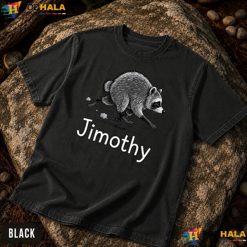 Funny Viral Jimothy Comfort Colors T-Shirt Raccoon Meme Graphic Apparel