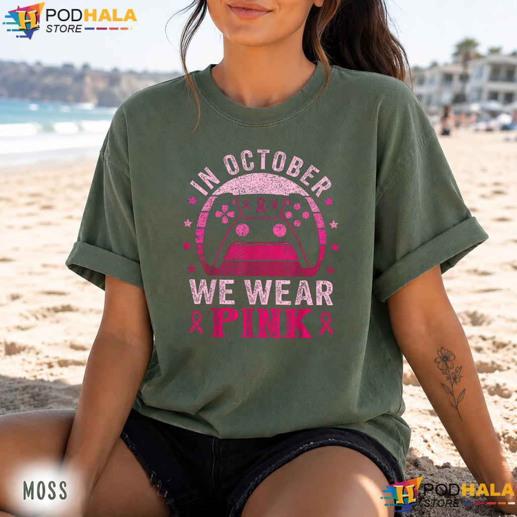 Gamer Kids Boys October Comfort Colors Tee Pink Breast Cancer Gamer Kids Boys October Comfort Colors Tee Pink Breast Cancer