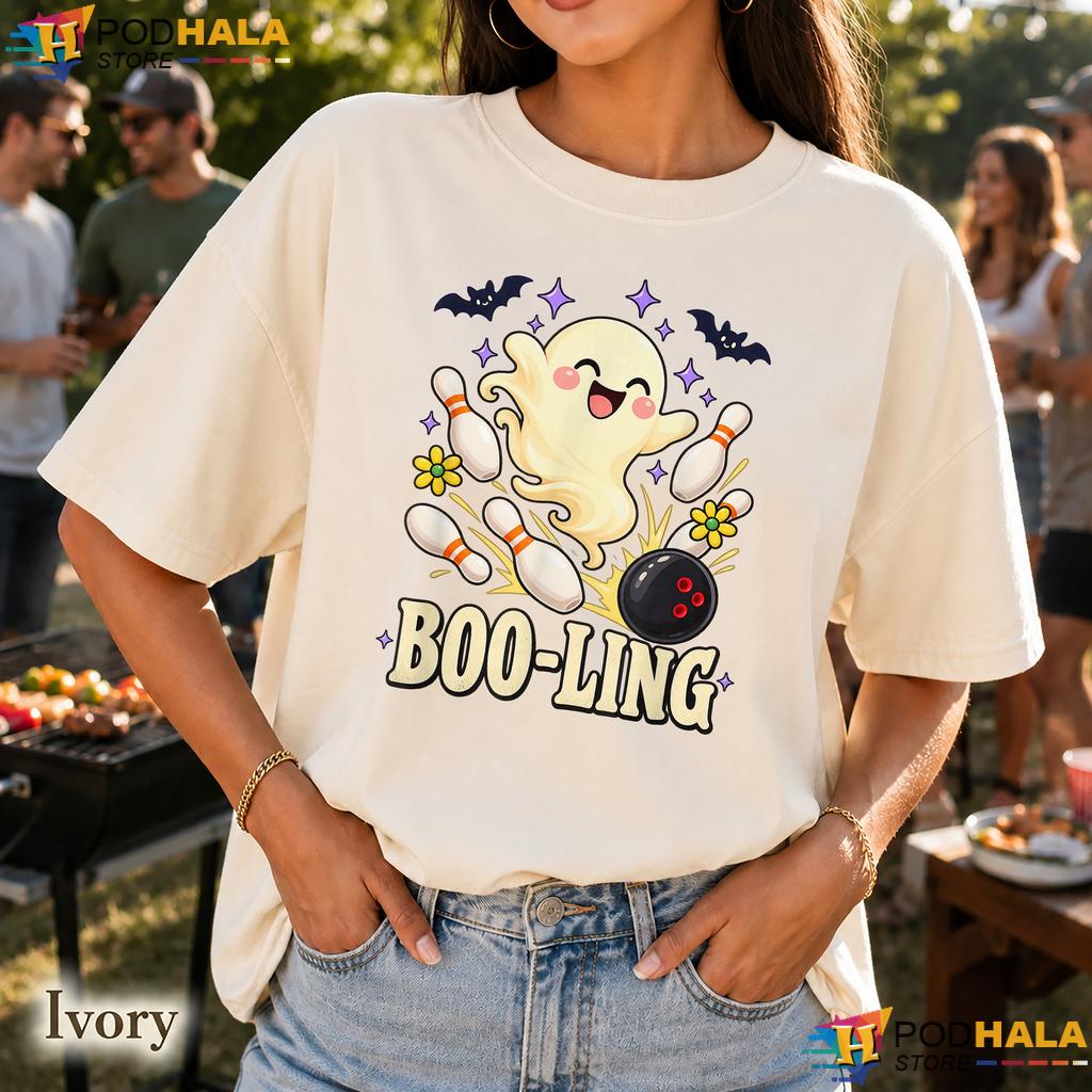 Ghost Bowler Bowling Humor Comfort Colors Shirt Funny Halloween Top Ghost Bowler Bowling Humor Comfort Colors Shirt Funny Halloween Top