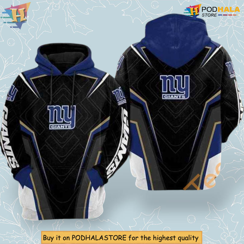 Graphic Design Mens New York Giants Hoodie Gift For NFL Fans
