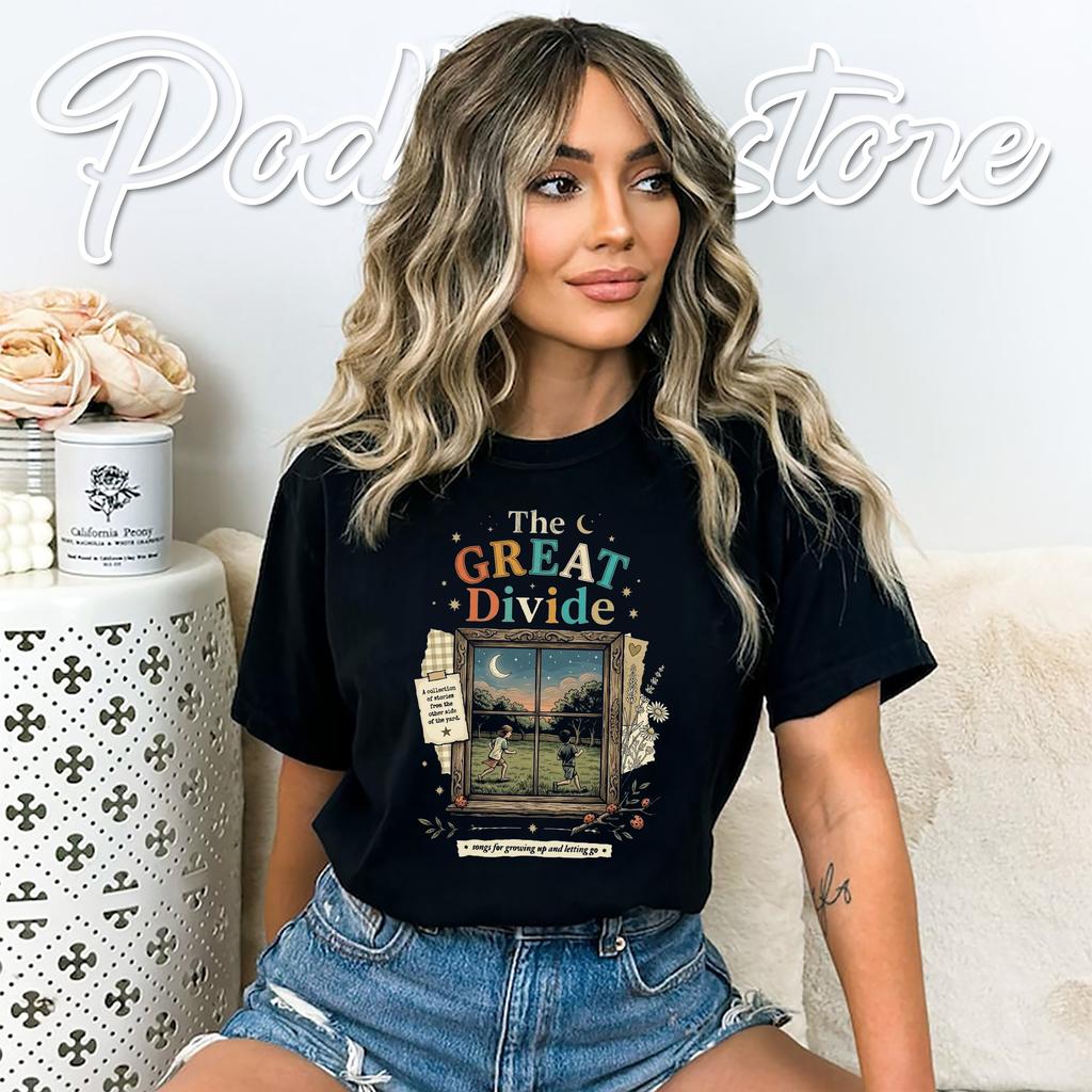 Great Divide Folk Art Tshirt Window Graphic Growing Up Letting Go Great Divide Folk Art Tshirt Window Graphic Growing Up Letting Go