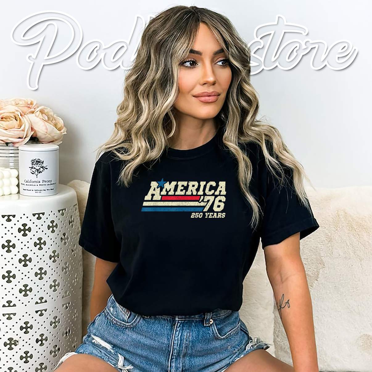 Groovy 250 Years America Tshirt 250th Anniversary USA Independence Groovy 250 Years America Tshirt 250th Anniversary USA Independence