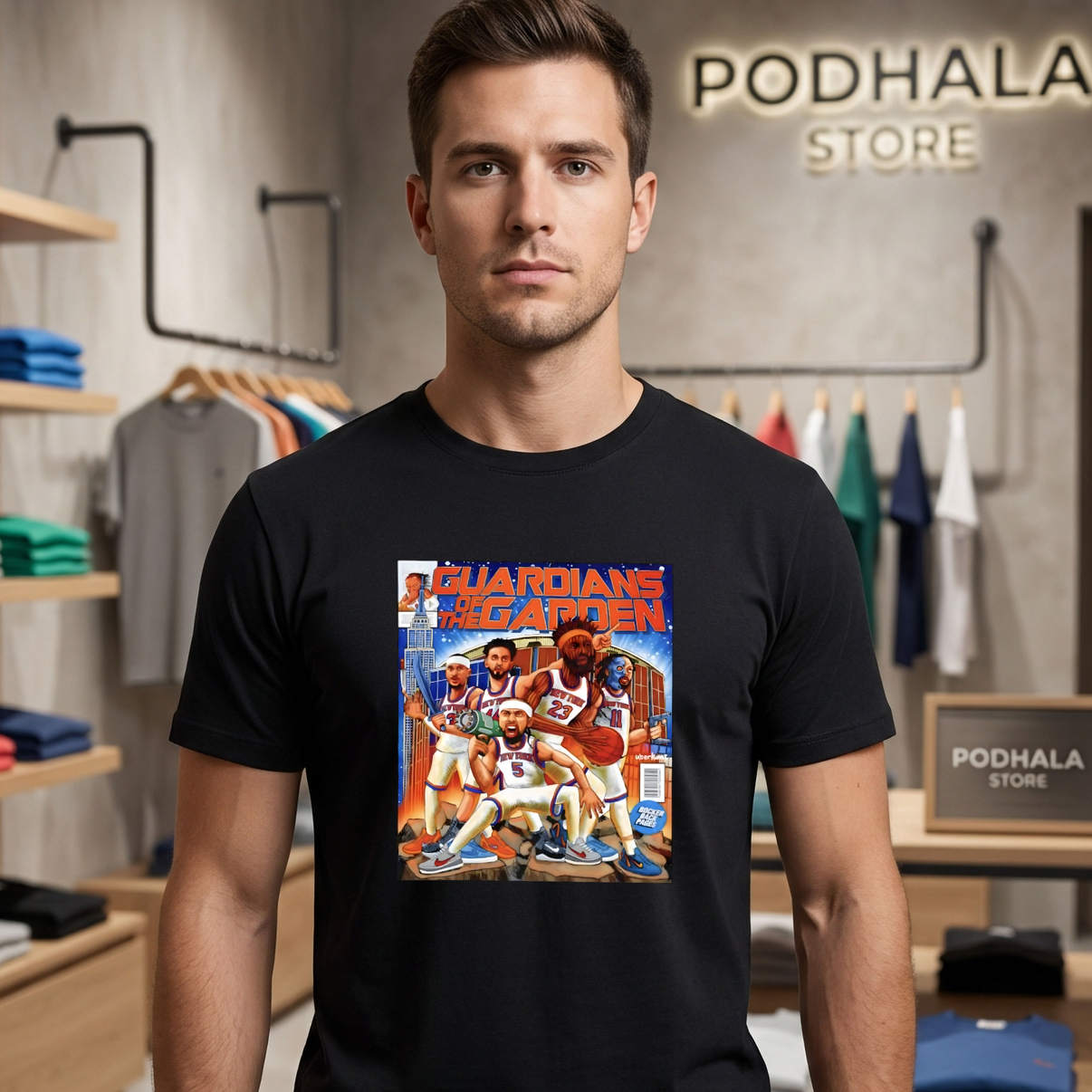 Guardians Of The Garden New York Knicks Shirt 2026 Basketball Fan Apparel
