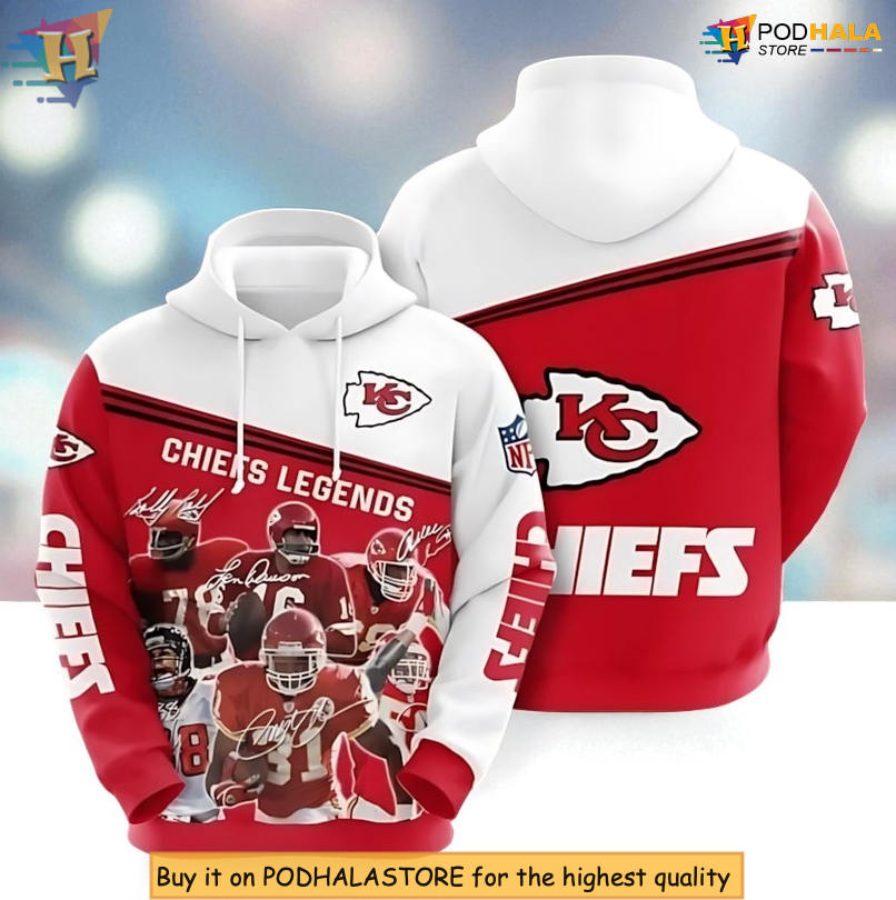Hall Of Fame Edition Kansas City Chiefs Kids Hoodie, Football Fan Gear