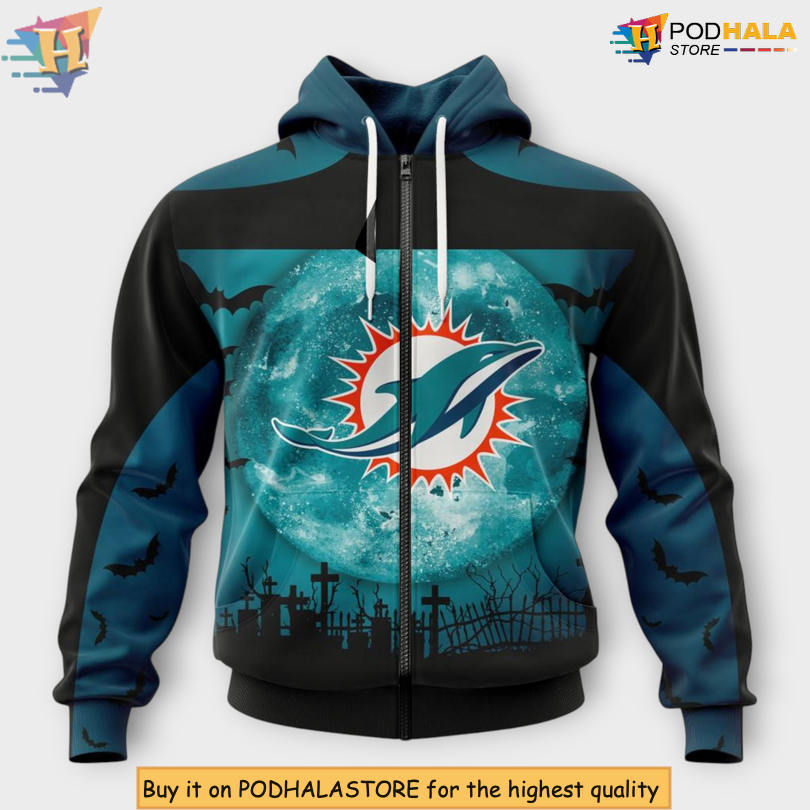 Halloween Custom Name Design Philadelphia Eagles Full Zip Hoodie 3D