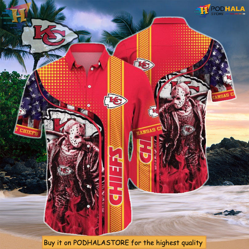 Halloween Haunt Party Kansas City Chiefs 3D Hawaiian Shirt Custom