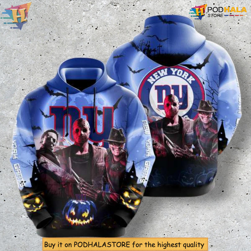 Halloween Horror Edition New York Giants Winter Hoodie Spooky Themed Gear