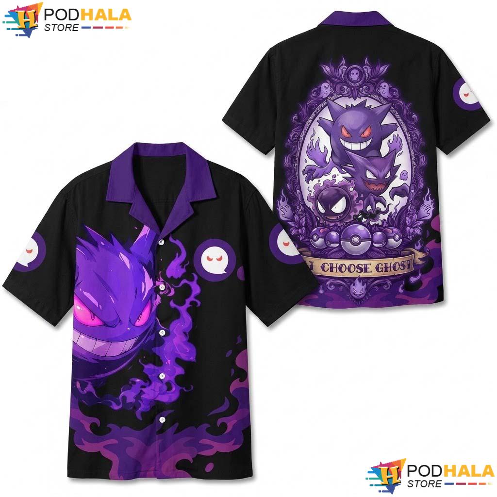 Haunted Mansion Halloween Hawaiian Shirt Hitchhiking Ghosts Party Outfit