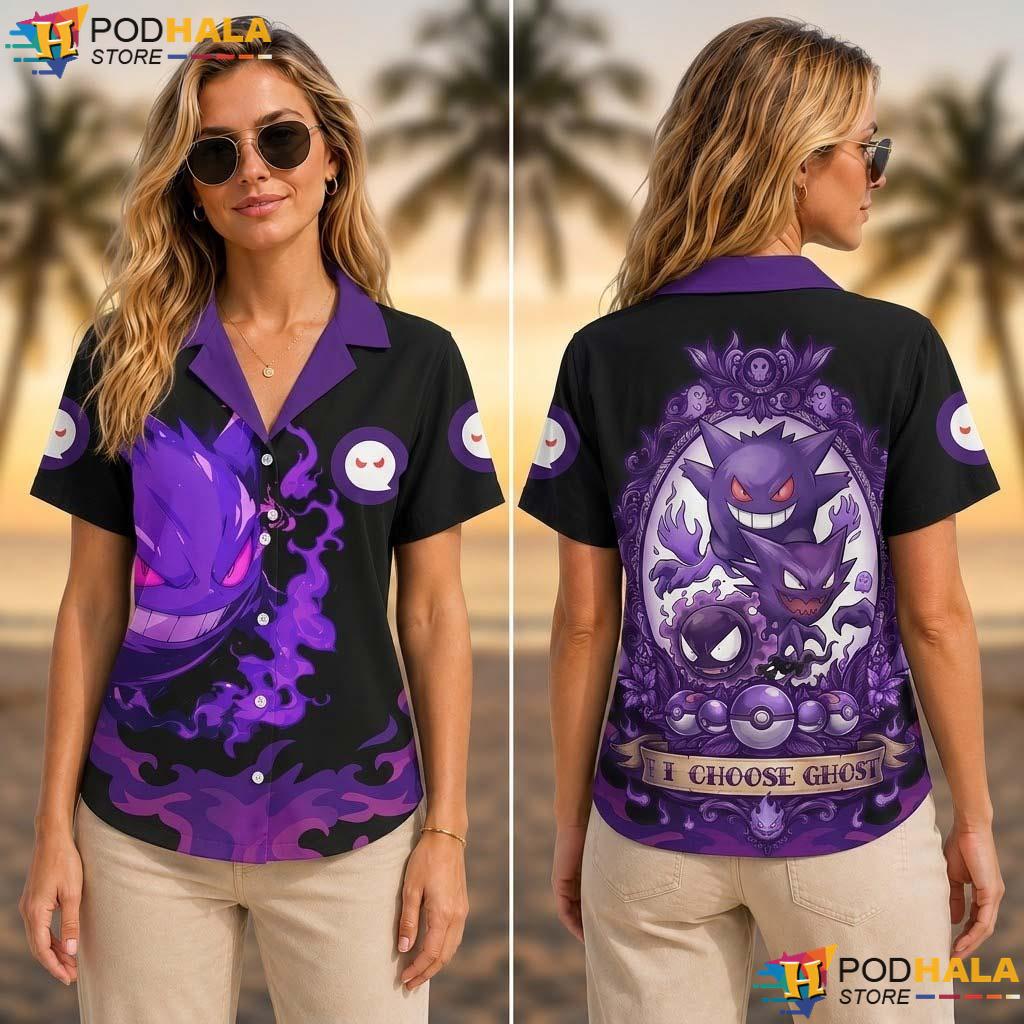 Haunted Mansion Halloween Tropical Shirt Hitchhiking Ghosts Party Outfit Haunted Mansion Halloween Tropical Shirt Hitchhiking Ghosts Party Outfit
