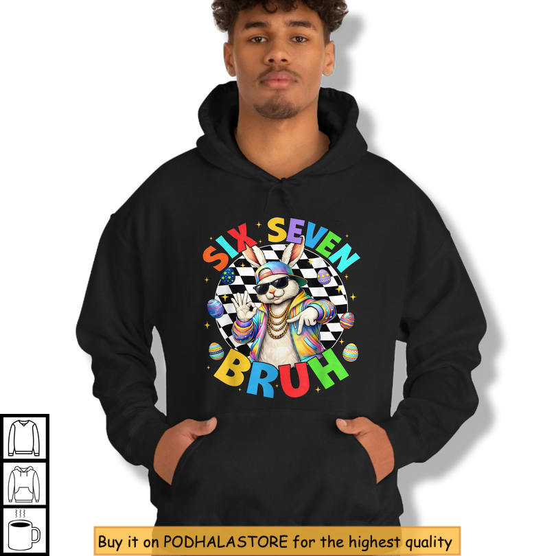 Hip Hop Rabbit Cool Gift Mens Easter Shirt Funny Easter Graphic Tee