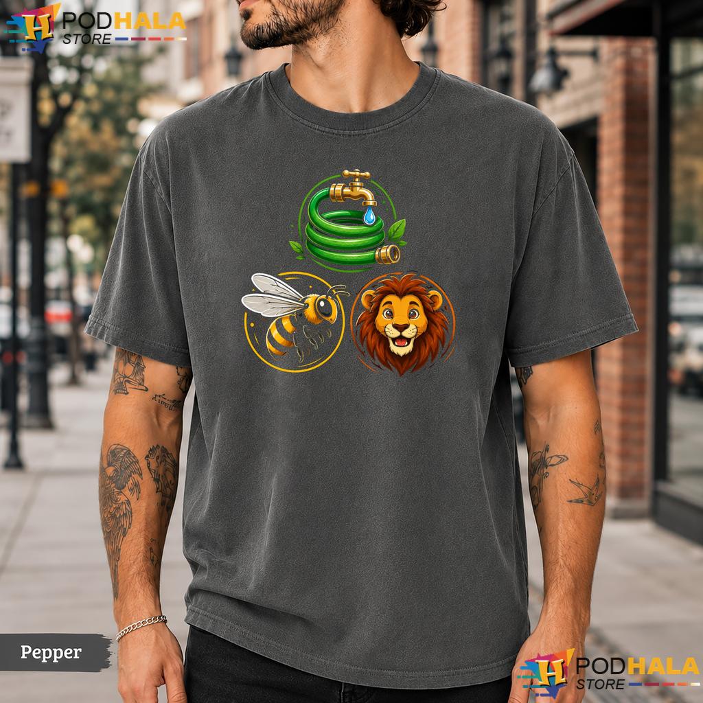 Hoes Be Lying Comfort Colors T-Shirt Funny Pun Intended Animal Icons