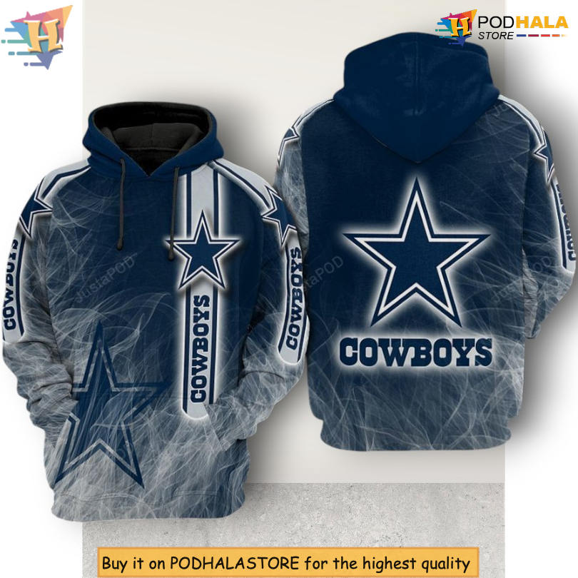 Holiday Special Design Dallas Cowboys Holiday Hoodie 3D Team Celebration