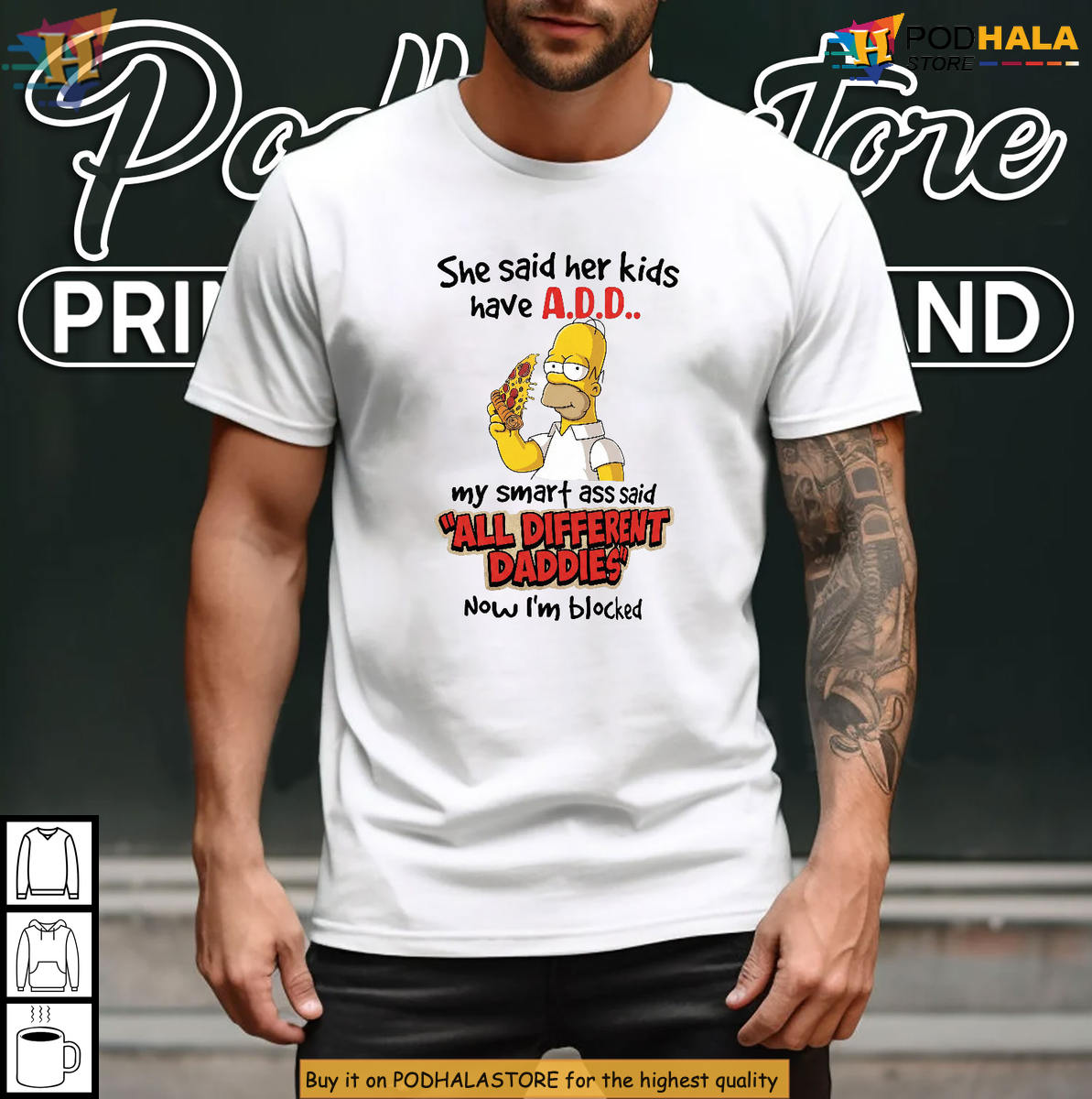 Homer Simpson The Simpsons 2026 Animation Dark Humor Meme Tee Sarcastic Adults