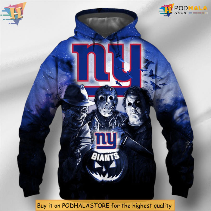 Horror Night Special New York Giants Hoodie 3D Halloween Gift Edition