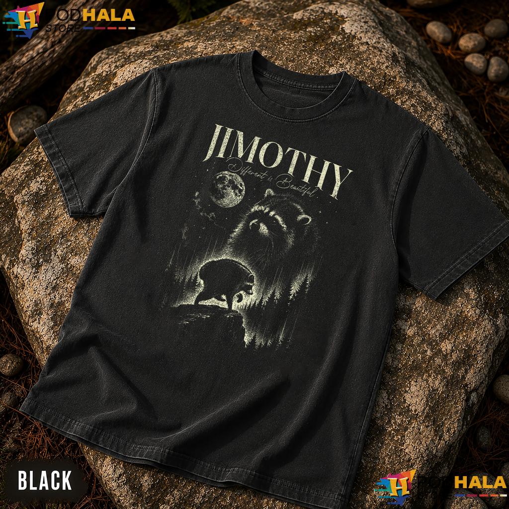 Hot Jimothy Summer Comfort Colors T-Shirt Viral Raccoon Meme Apparel