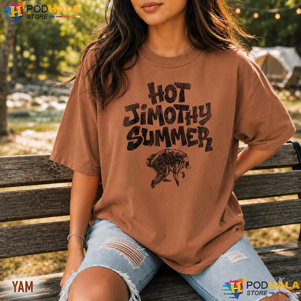 Hot Jimothy Summer Comfort Colors Tee Viral Raccoon Meme Graphic Apparel Hot Jimothy Summer Comfort Colors Tee Viral Raccoon Meme Graphic Apparel