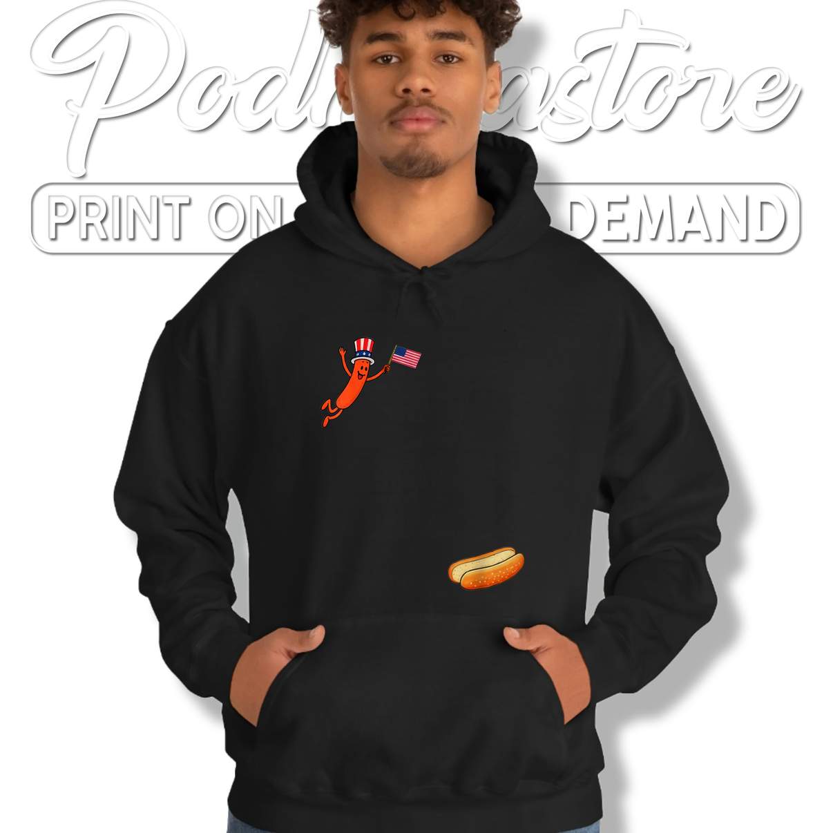Hotdog Freedom Dive Tee Funny Uncle Sam Jumping Into Bun Graphic Apparel Hotdog Freedom Dive Tee Funny Uncle Sam Jumping Into Bun Graphic Apparel