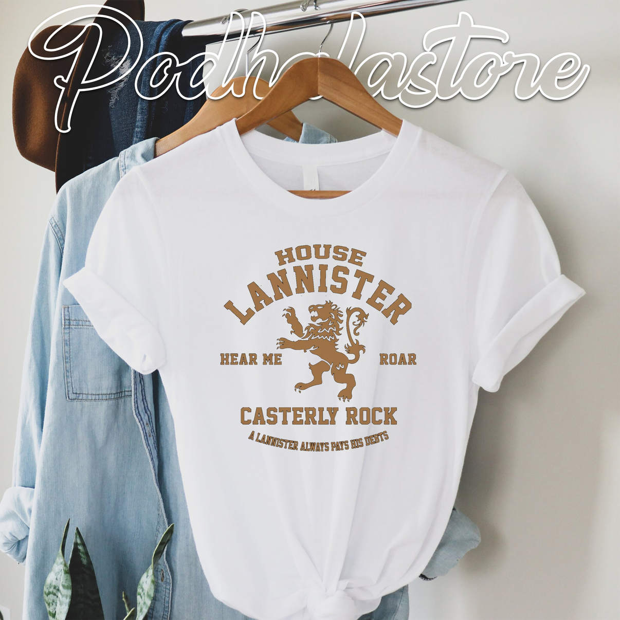House Lannister Casterly Rock Shirt Game Of Thrones Movie Fan Graphic For Men