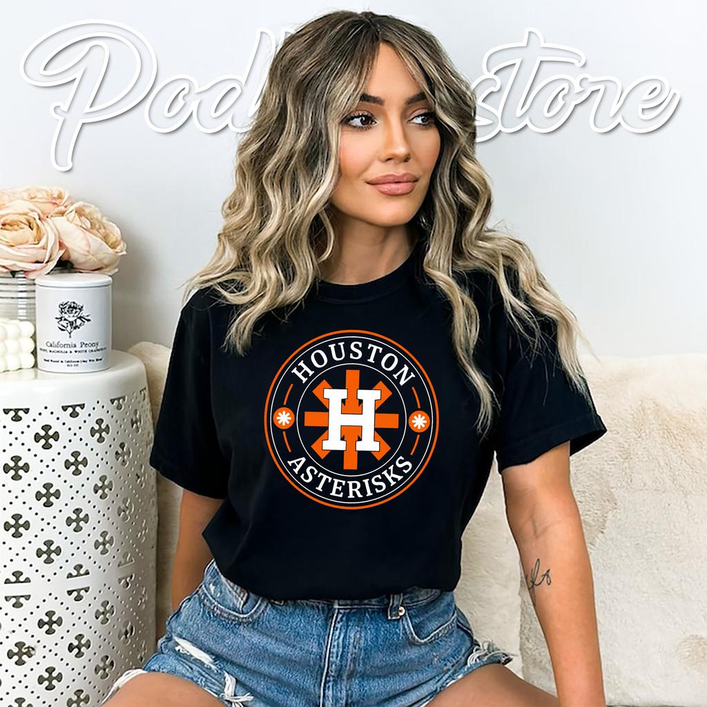 Houston Asterisks 2017 Shirt Funny Baseball Cheated Humor Graphic For Fan Houston Asterisks 2017 Shirt Funny Baseball Cheated Humor Graphic For Fan
