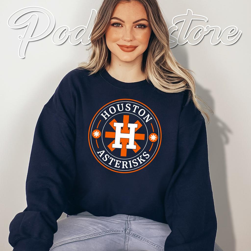 Houston Asterisks 2017 Tshirt Funny Baseball Cheated Humor Graphic For Fan Houston Asterisks 2017 Tshirt Funny Baseball Cheated Humor Graphic For Fan