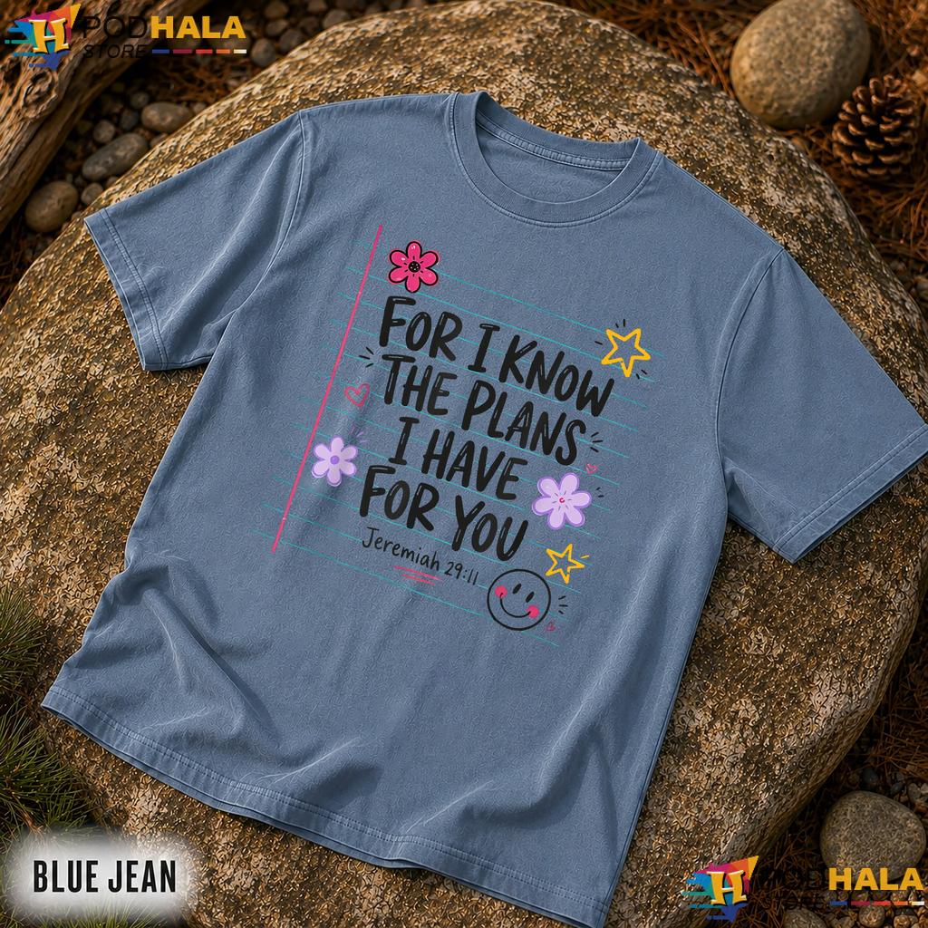 I Know The Plans Comfort Colors Shirt Christian Teacher Religious Apparel I Know The Plans Comfort Colors Shirt Christian Teacher Religious Apparel