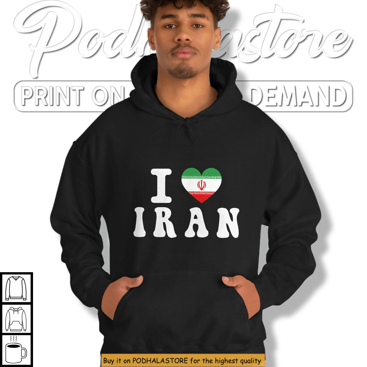 I Love Iran Heart Flag I Love Iran Retro Shirt