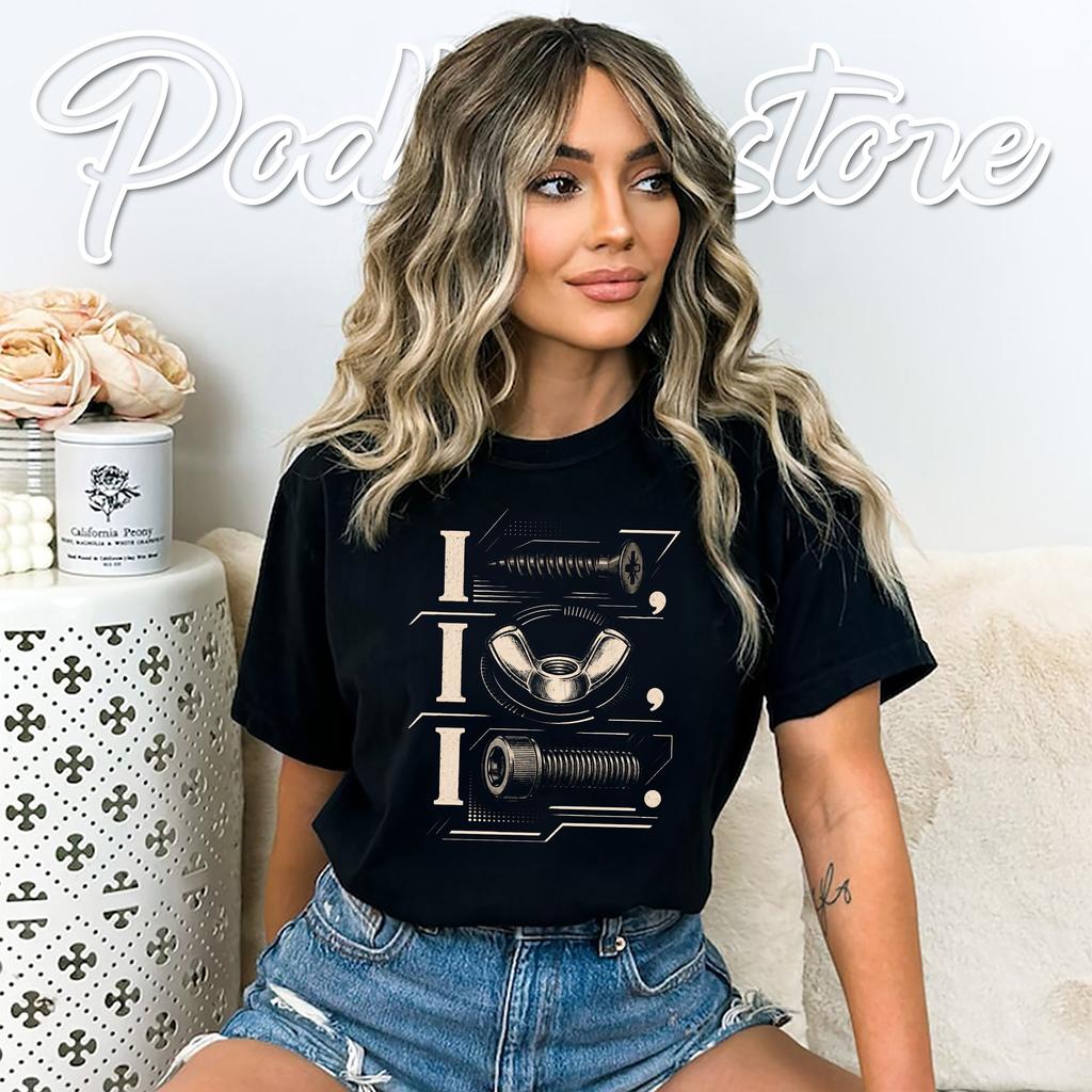 I Screw Nut Bolt Tshirt Funny Mechanic Car Adult Humor Graphic Top Men I Screw Nut Bolt Tshirt Funny Mechanic Car Adult Humor Graphic Top Men