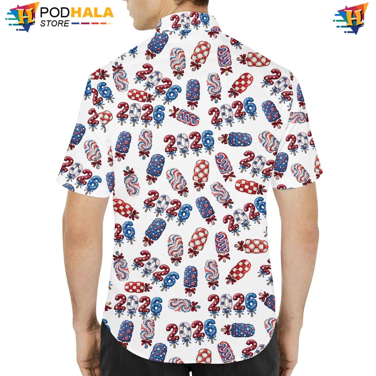 Ice Cream Airplane Tropical Shirt Mens Patriotic Military Plane Beachwear Top Ice Cream Airplane Tropical Shirt Mens Patriotic Military Plane Beachwear Top
