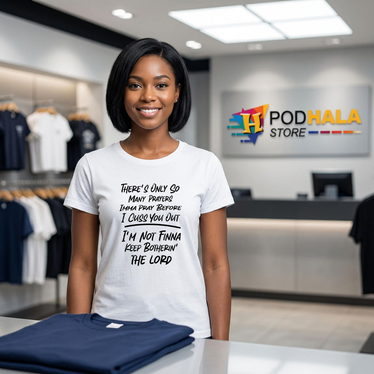 Imma Pray Before I Cuss Shirt 2026 Theres Only So Many Prayers Graphic Apparel