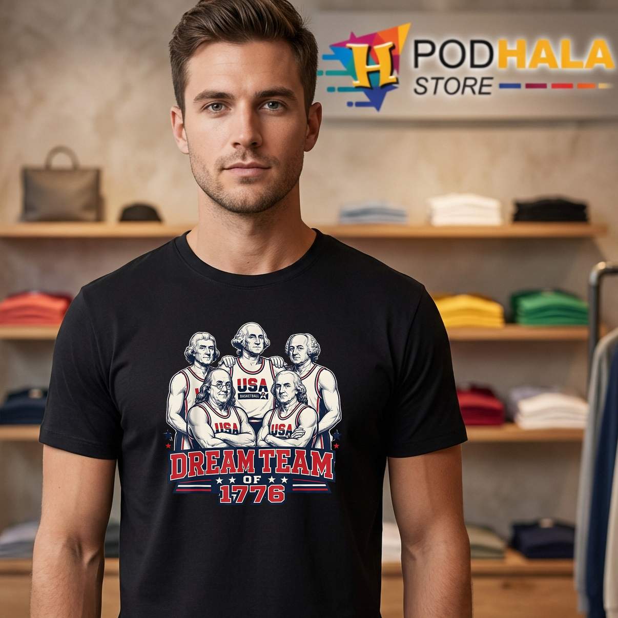 Independence Team 1776 America Tshirt Undefeated Since Fourth Of July Apparel Independence Team 1776 America Tshirt Undefeated Since Fourth Of July Apparel