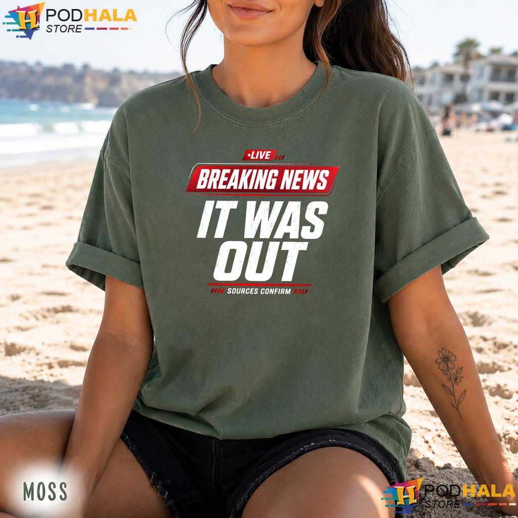 It Was Out Pickleball Comfort Colors Tee Funny Sarcastic Line Call Joke Tee It Was Out Pickleball Comfort Colors Tee Funny Sarcastic Line Call Joke Tee