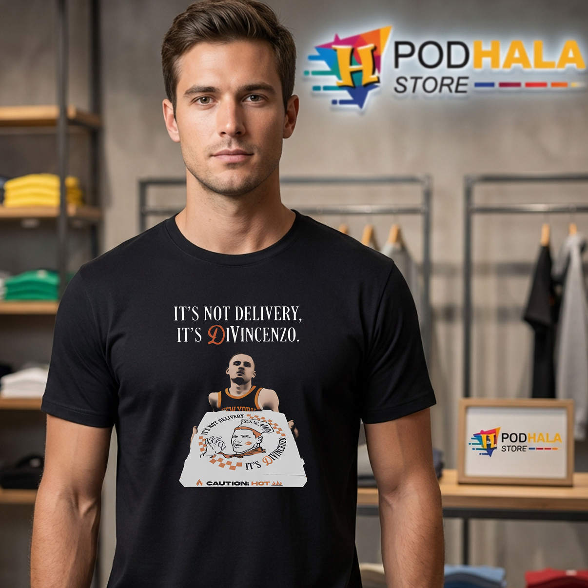Its Not Delivery DiVincenzo Basketball Shirt 2026 Sports Fan Apparel Gear