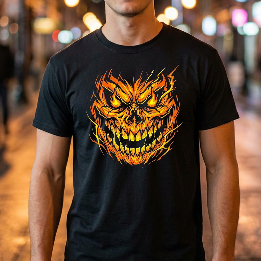 Jack O Lantern Face Pumpkin Halloween Shirt Scary Spooky Mens Boys Jack O Lantern Face Pumpkin Halloween Shirt Scary Spooky Mens Boys
