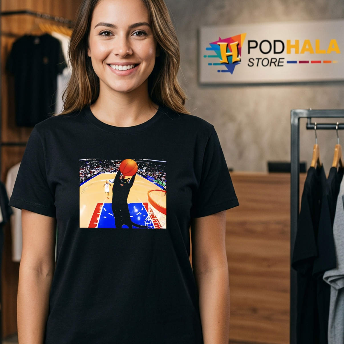 Jarrett Allen Cat Playing Shirt Basketball Funny Sports Fan Graphic Casual