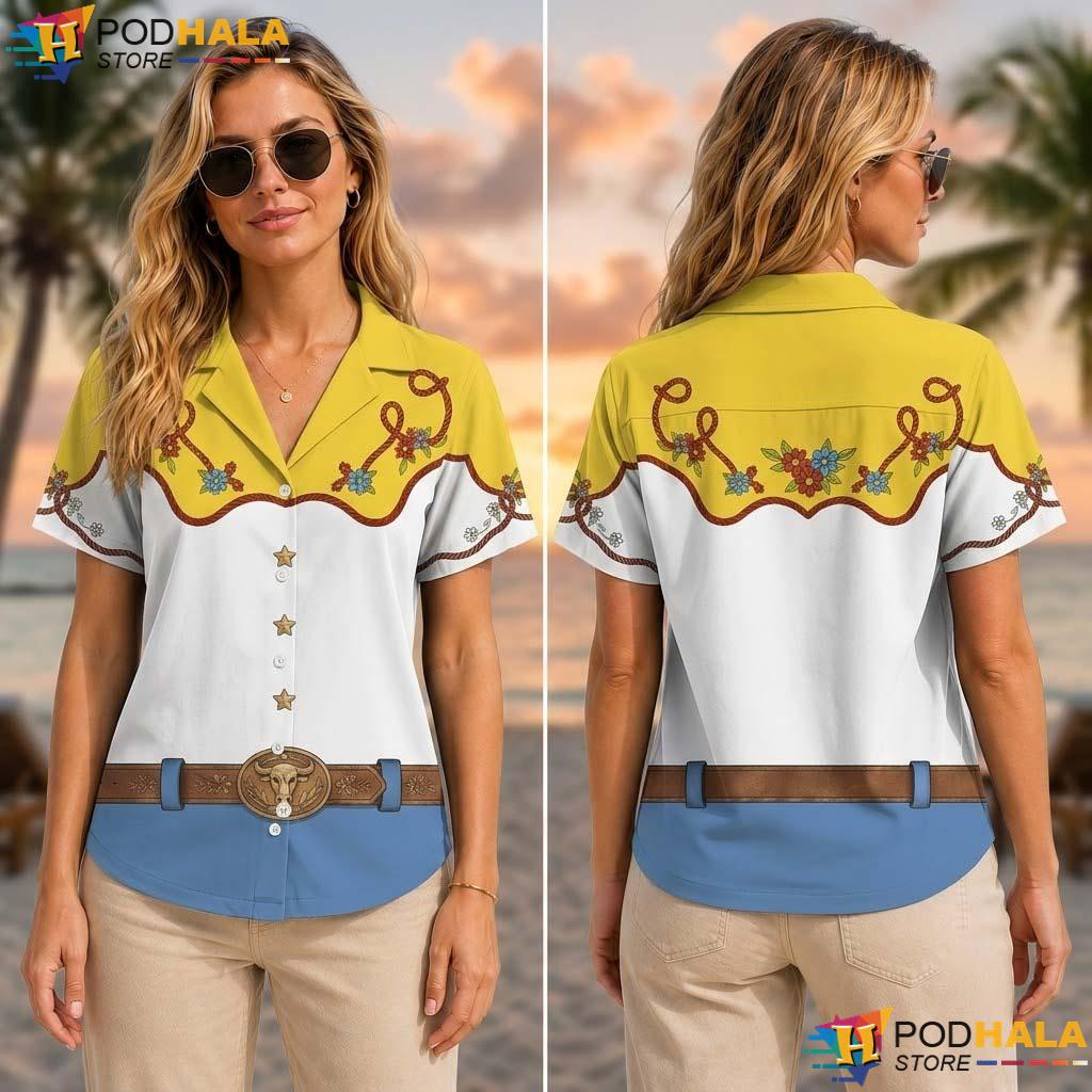 Jessie Cowgirl Halloween Tropical Shirt Toy Story Matching Family Aloha Jessie Cowgirl Halloween Tropical Shirt Toy Story Matching Family Aloha