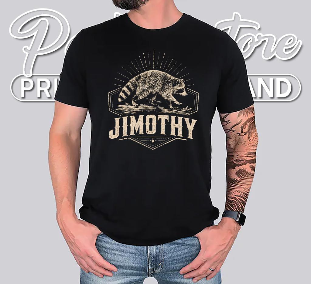 Jimothy From Seattle Tshirt Funny Raccoon Viral Animal Meme Graphic Top Jimothy From Seattle Tshirt Funny Raccoon Viral Animal Meme Graphic Top