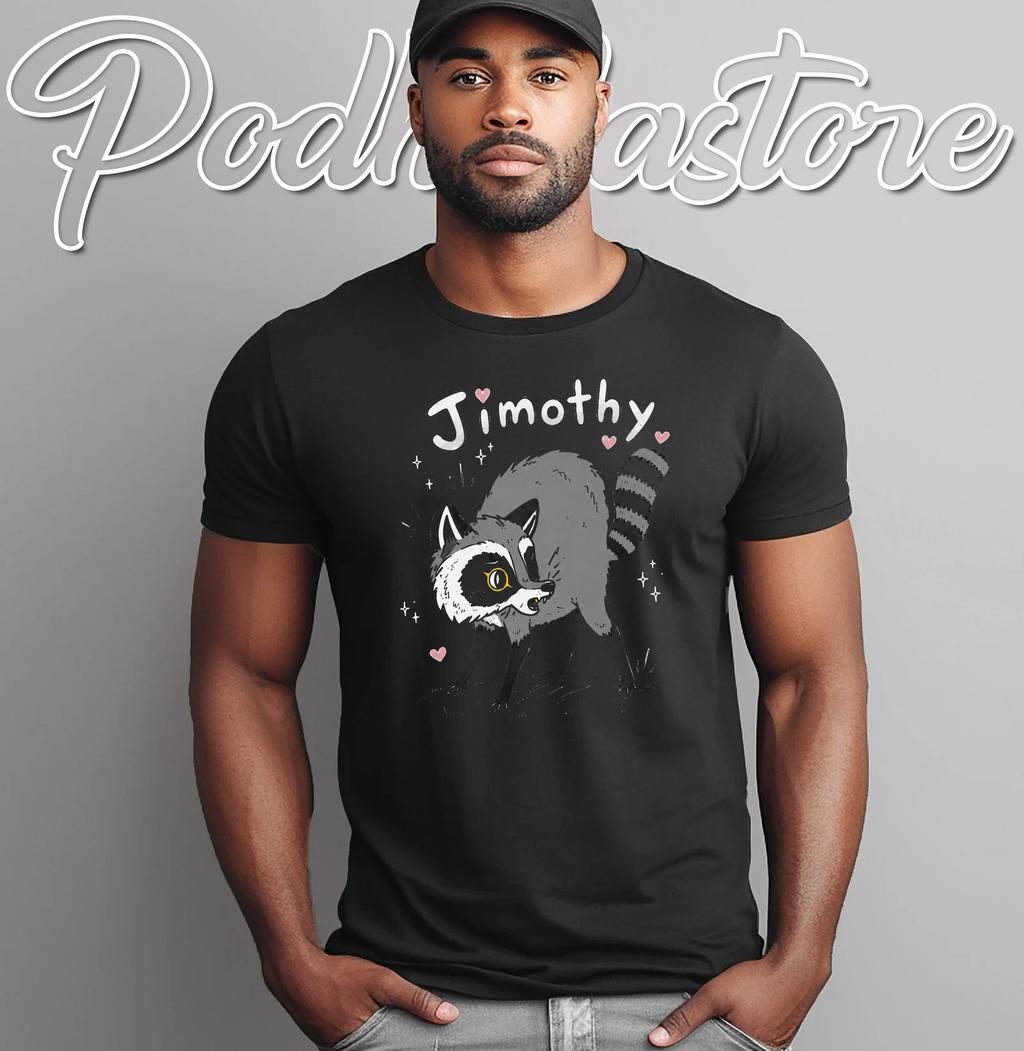 Jimothy Raccoon Baby T-Shirt Seattle Feral Legend Viral Meme Graphic Top