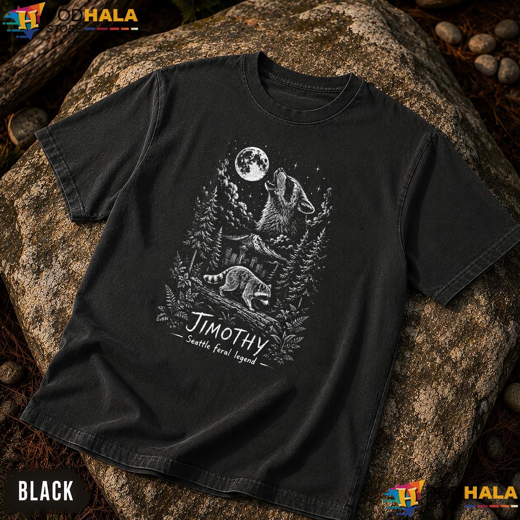 Jimothy Raccoon Comfort Colors Shirt Funny Wildlife From Seattle Meme Top Jimothy Raccoon Comfort Colors Shirt Funny Wildlife From Seattle Meme Top