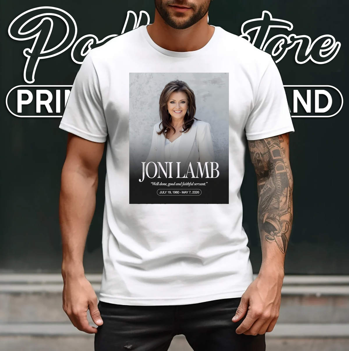 Joni Lamb Rest In Peace 2026 Shirt RIP 1960 Memorial Tribute Graphic For Men