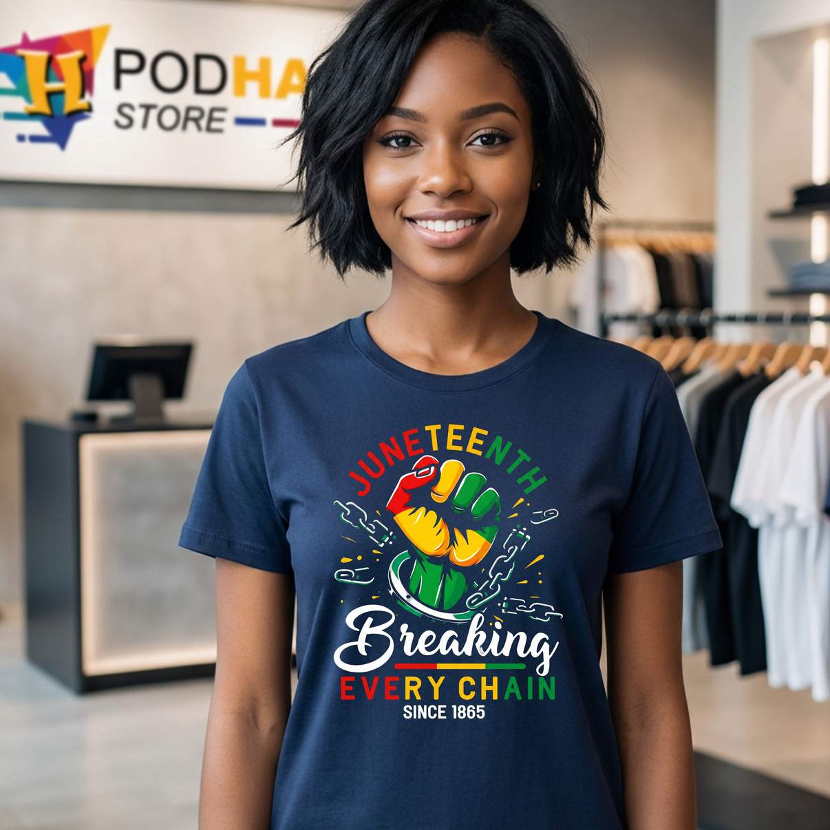 Juneteenth African American T-Shirt Freedom 1865 Pride Graphic For Mens Tops Juneteenth African American T-Shirt Freedom 1865 Pride Graphic For Mens Tops
