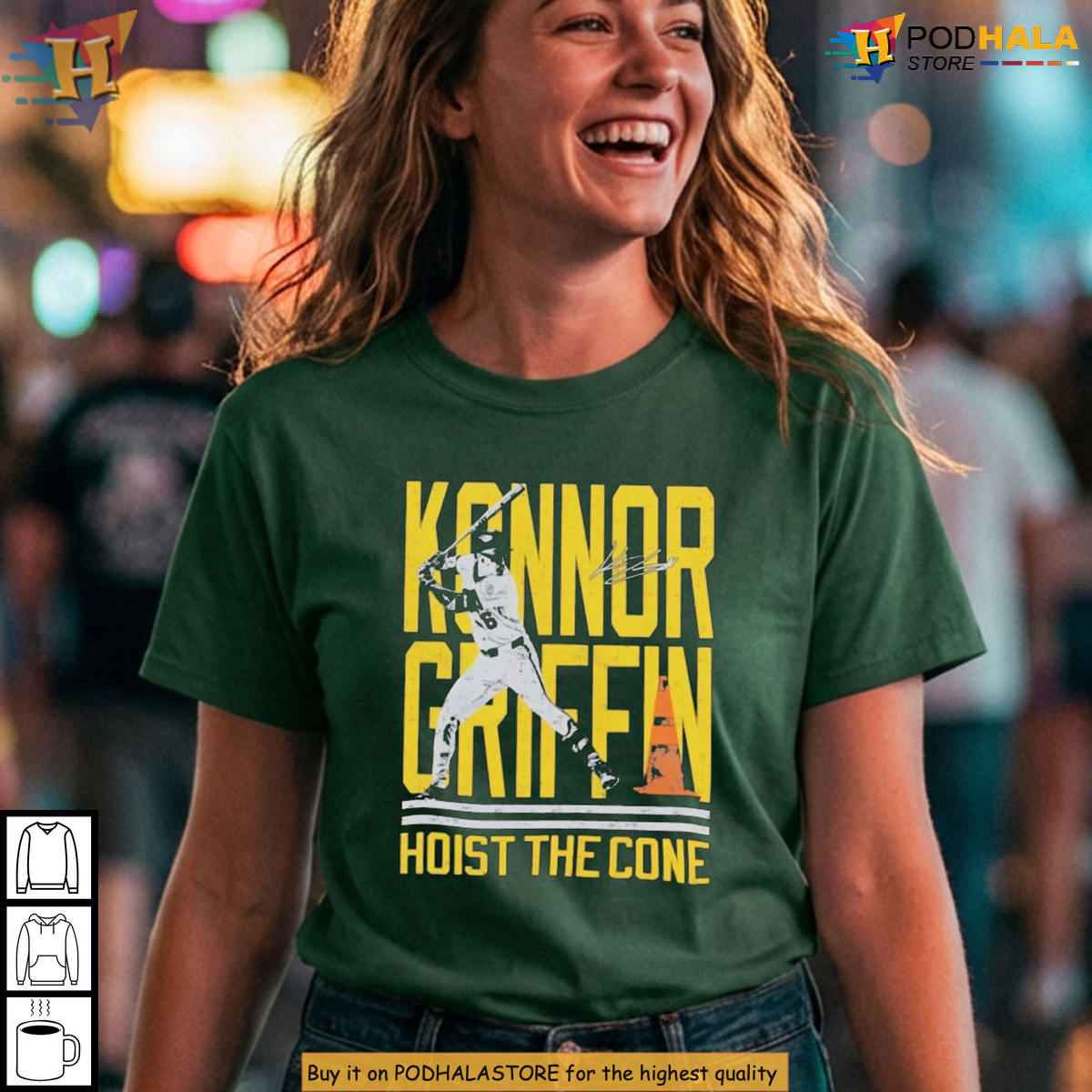 Konnor Griffin Pirates Hoist The Cone 2026 Baseball Tee Gift For Sports Fan Konnor Griffin Pirates Hoist The Cone 2026 Baseball Tee Gift For Sports Fan
