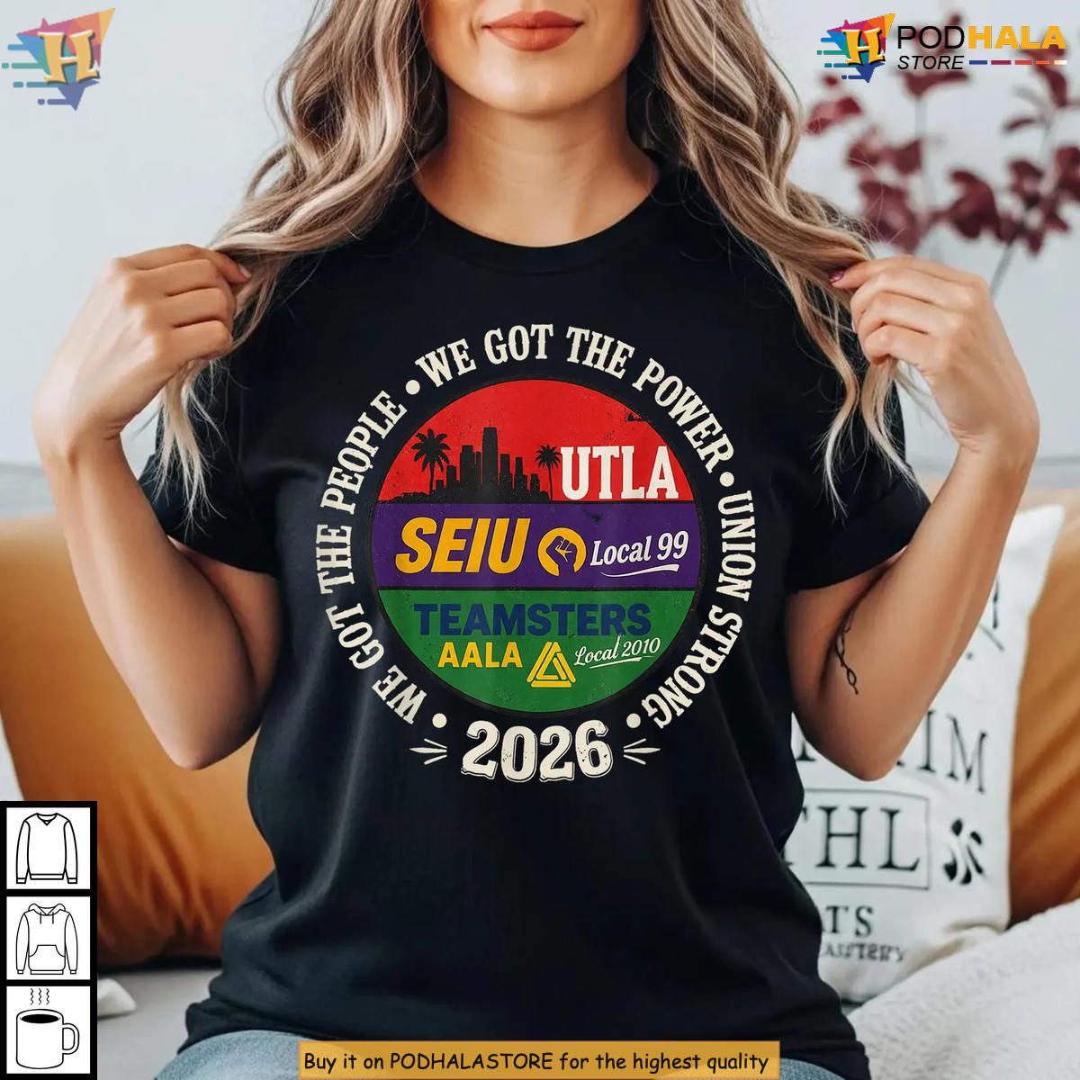 Labor Union Workers Pride Civil Rights Activist Graphic Shirt Solidarity