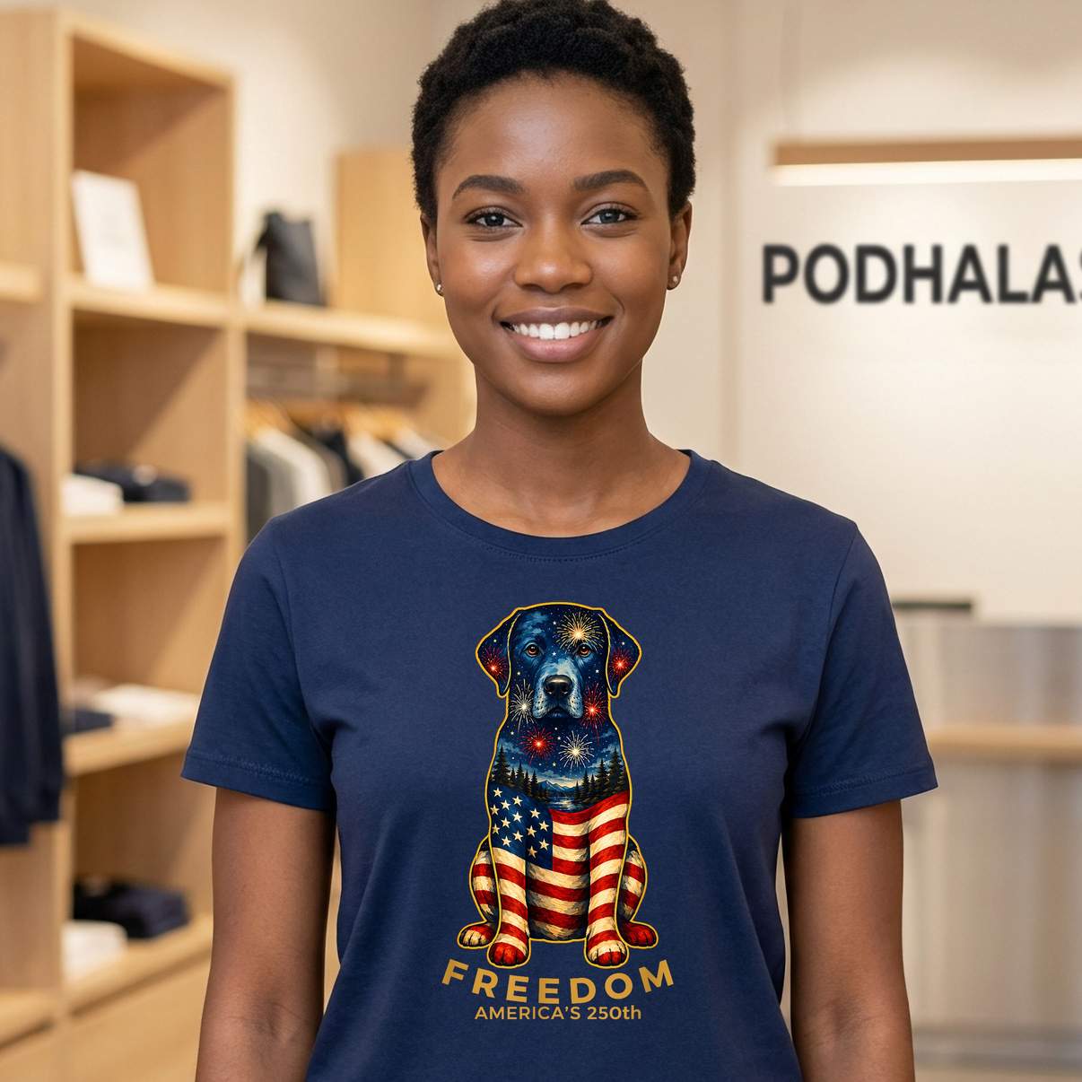Labrador Retriever US Flag 2026 Tee Freedom Americas 250th Outfit Labrador Retriever US Flag 2026 Tee Freedom Americas 250th Outfit