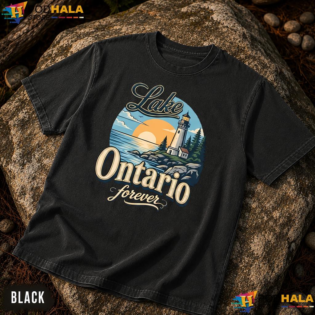 Lakeside Sunset Lake Ontario Comfort Colors T-Shirt Classic Forever Top