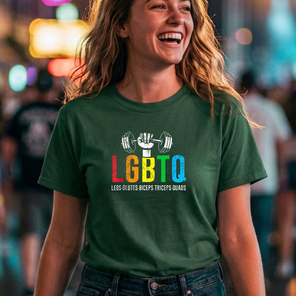 Lats Glutes Biceps Triceps Quads T-Shirt LGBTQ Pride Gym Graphic For Men Lats Glutes Biceps Triceps Quads T-Shirt LGBTQ Pride Gym Graphic For Men